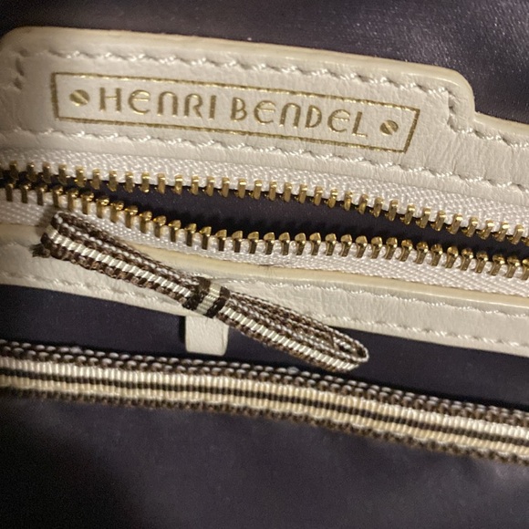 Vintage Henri Bendel black woven gold  hardware tassels expandable tote bag - Picture 11 of 16